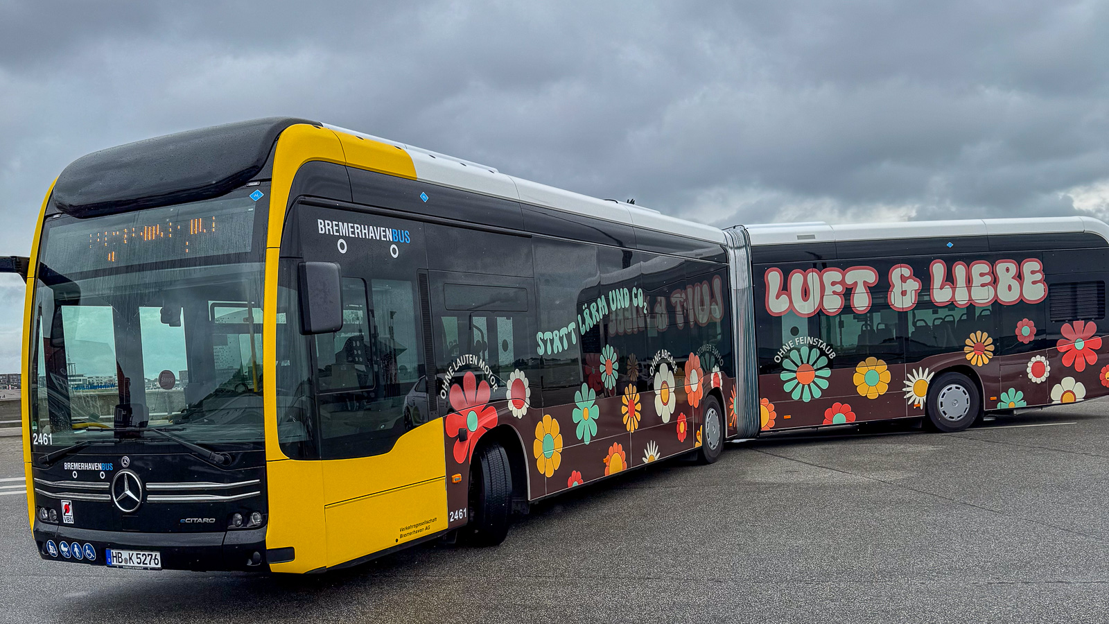 Moderner Linienbus